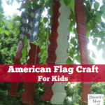 American Flag Craft for Kids