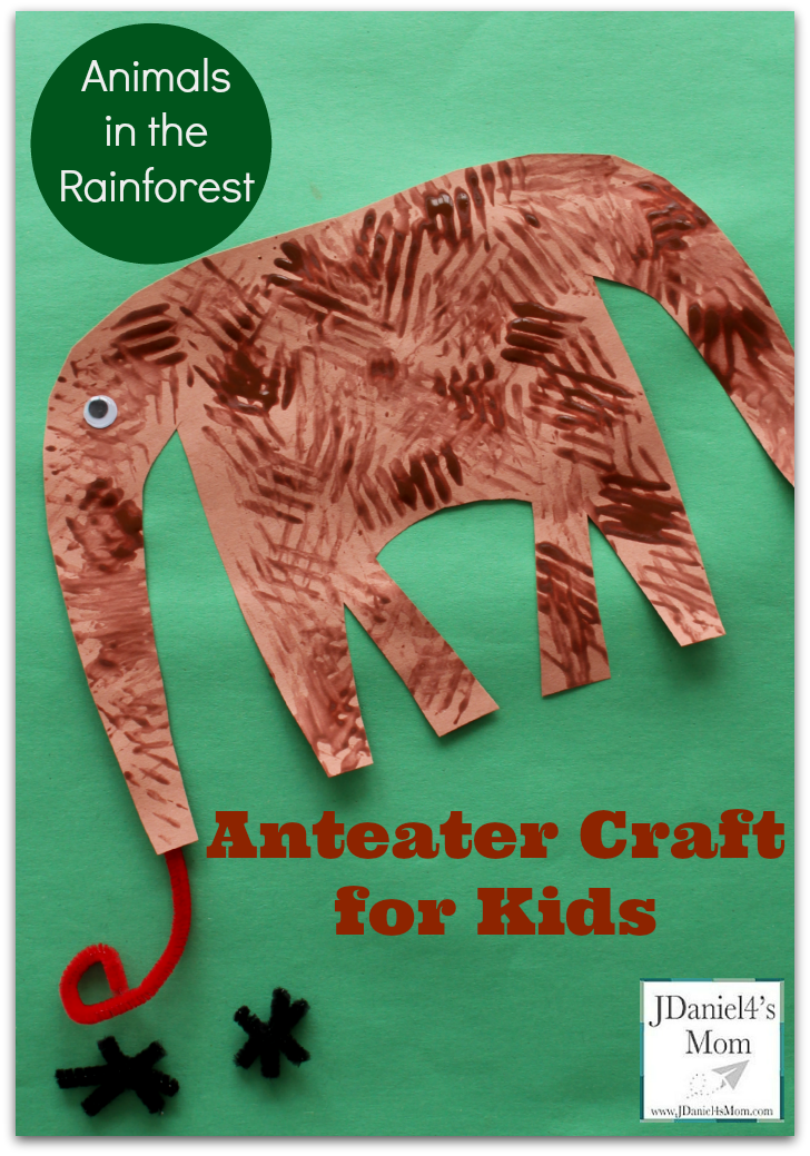 rainforest animals crafts for kids