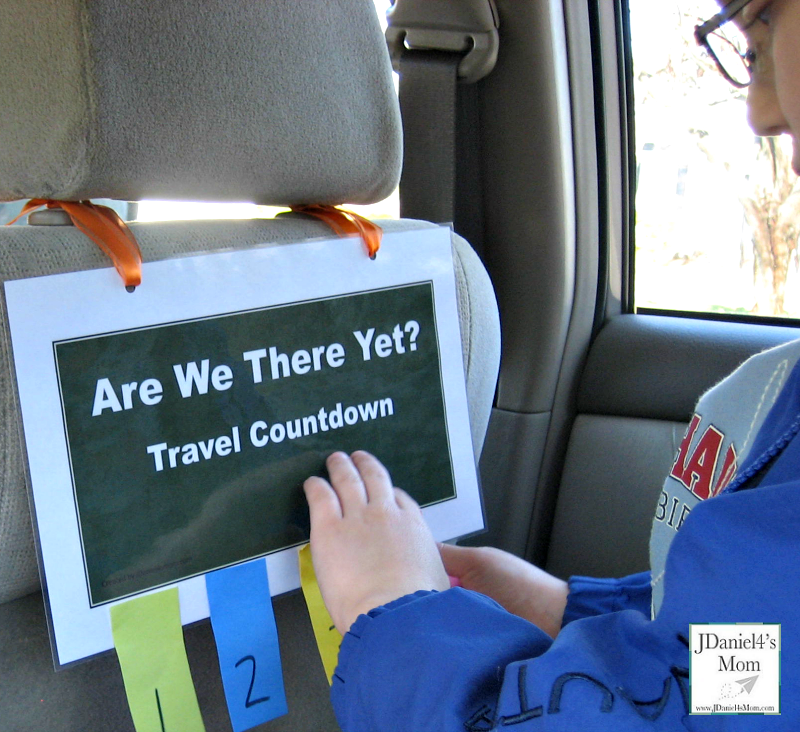 Are We There Yet? Travel Countdown Printable for Kids