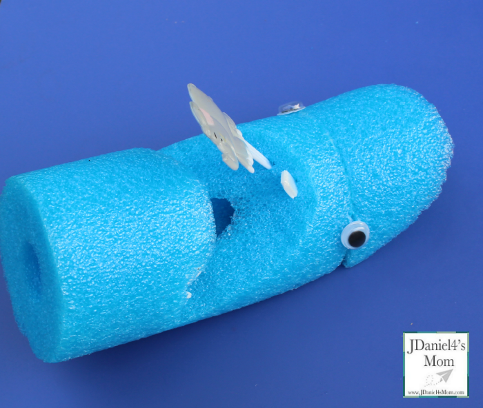 Arts and Craft for Kids- Pool Noodle Shark