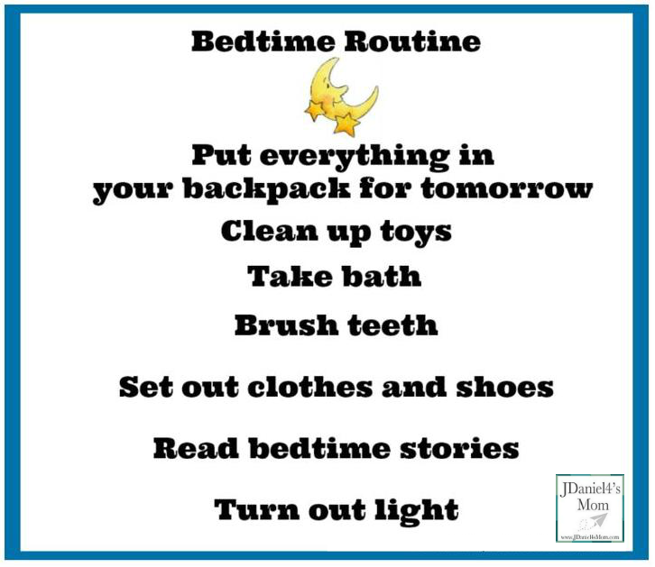 Back to School-Chore Charts for Before and After School 