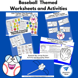 Baseball-Themed Worksheets and Activities - JDaniel4s Mom