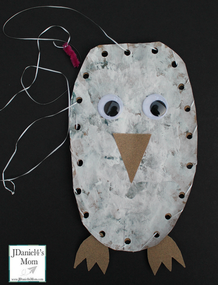 Owl Craft Based on the Book Owl Babies- It is fun to paint and create this fun owl craft.