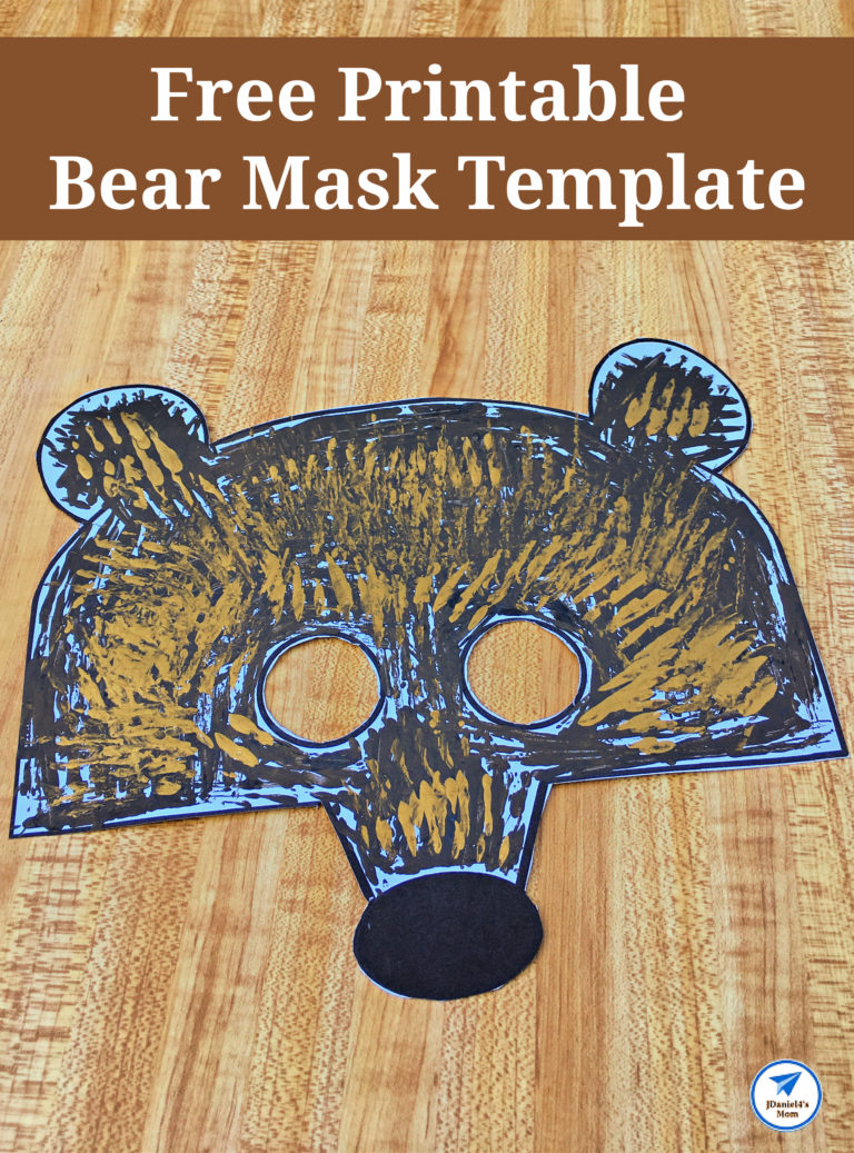 Free Printable Bear Mask Template