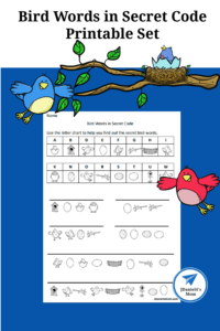 Decipher Bird Code Bird Words in Secret Code Printable Set - JDaniel4s Mom