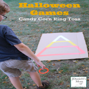 Halloween Games- Candy Corn Ring Toss