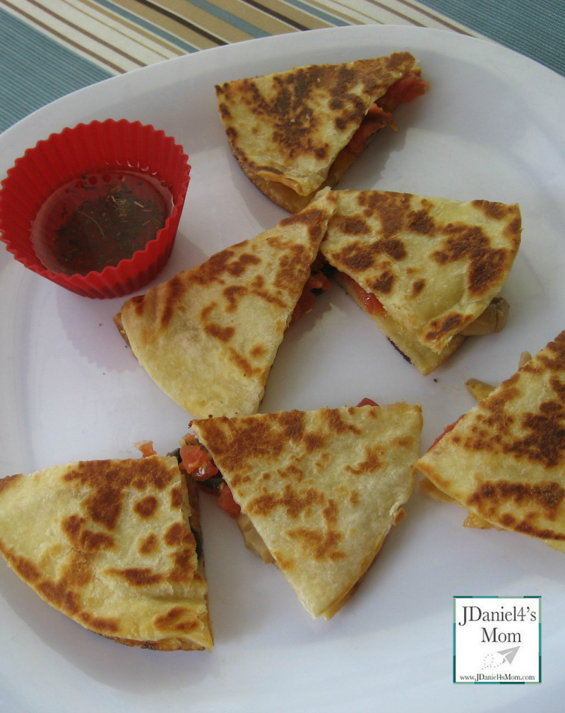 Changing to Olive Oil Making a Quesadilla Pizza