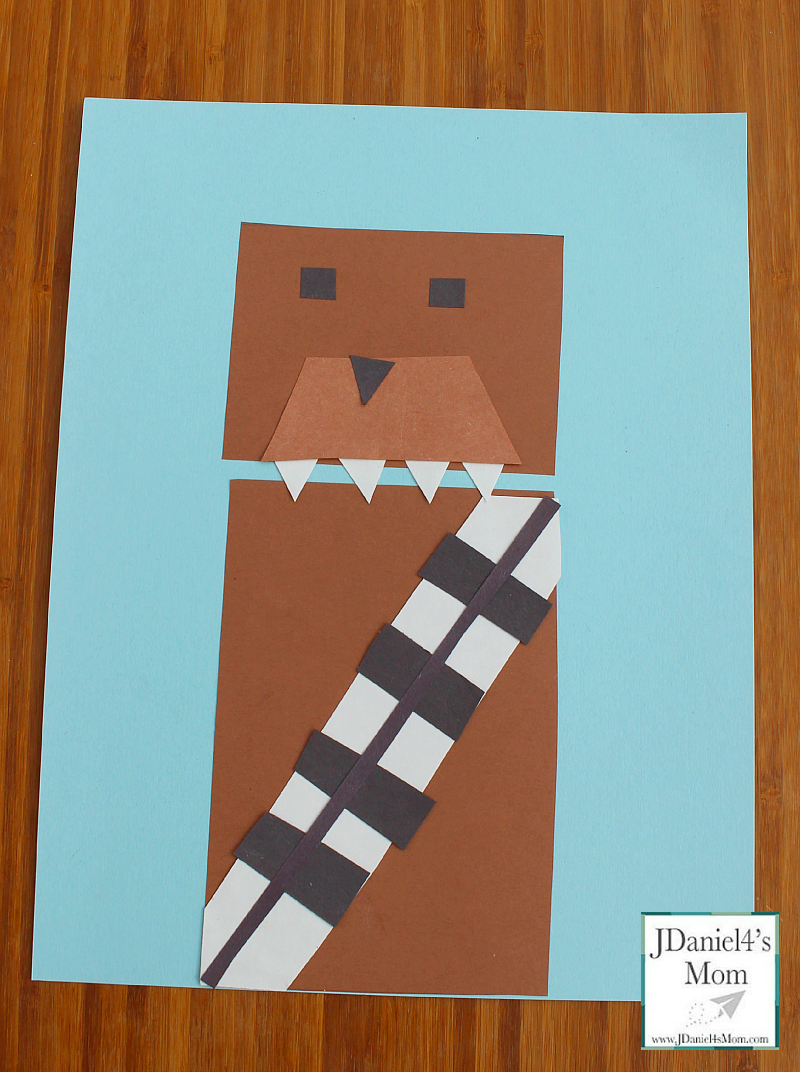 Chewbacca Star Wars Shape Craft