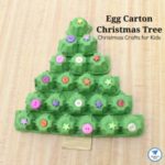 Christmas Crafts for Kids - Egg Carton Christmas
