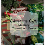 Christmas Gifts -Memory Countdown Boxes