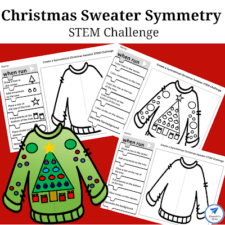 Christmas Sweater Symmetry STEM Challenge