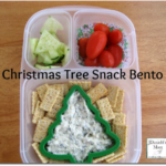 Snack for Kids- Christmas Tree Themed Bento