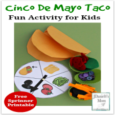 Cinco De Mayo Taco- Fun Activity for Kids