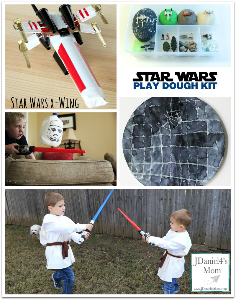 Creations from Star Wars Movies Kids Make