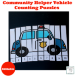 Community Helper Vehicle Counting Puzzles