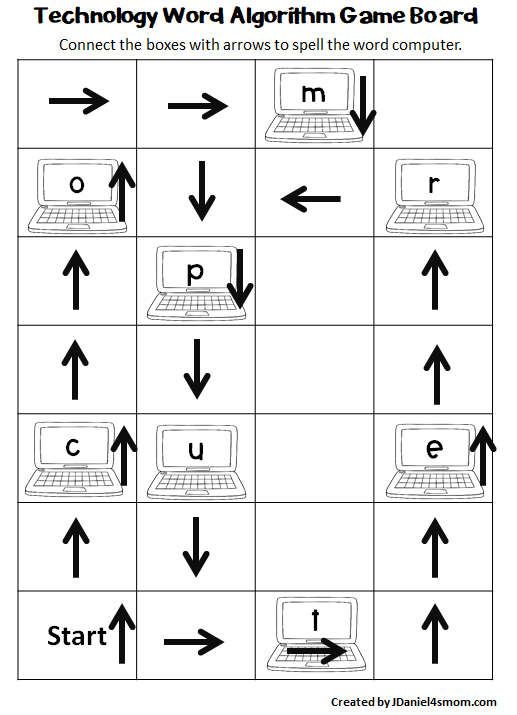 Computer Word Algorithm Game Board