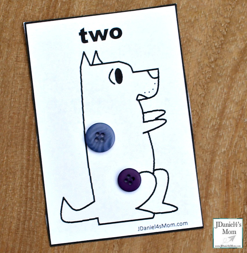 Harry the Dirty Dog Printable Counting Activity