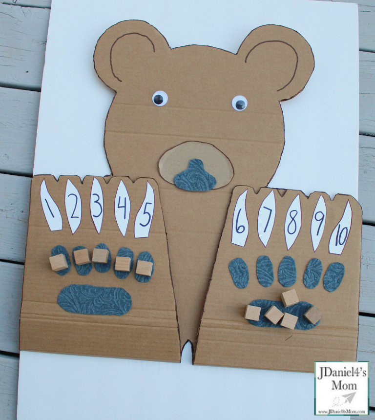 Counting On Bear Paws with Number Claws