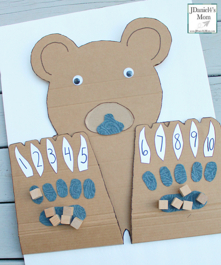 Counting On Bear Paws with Number Claws