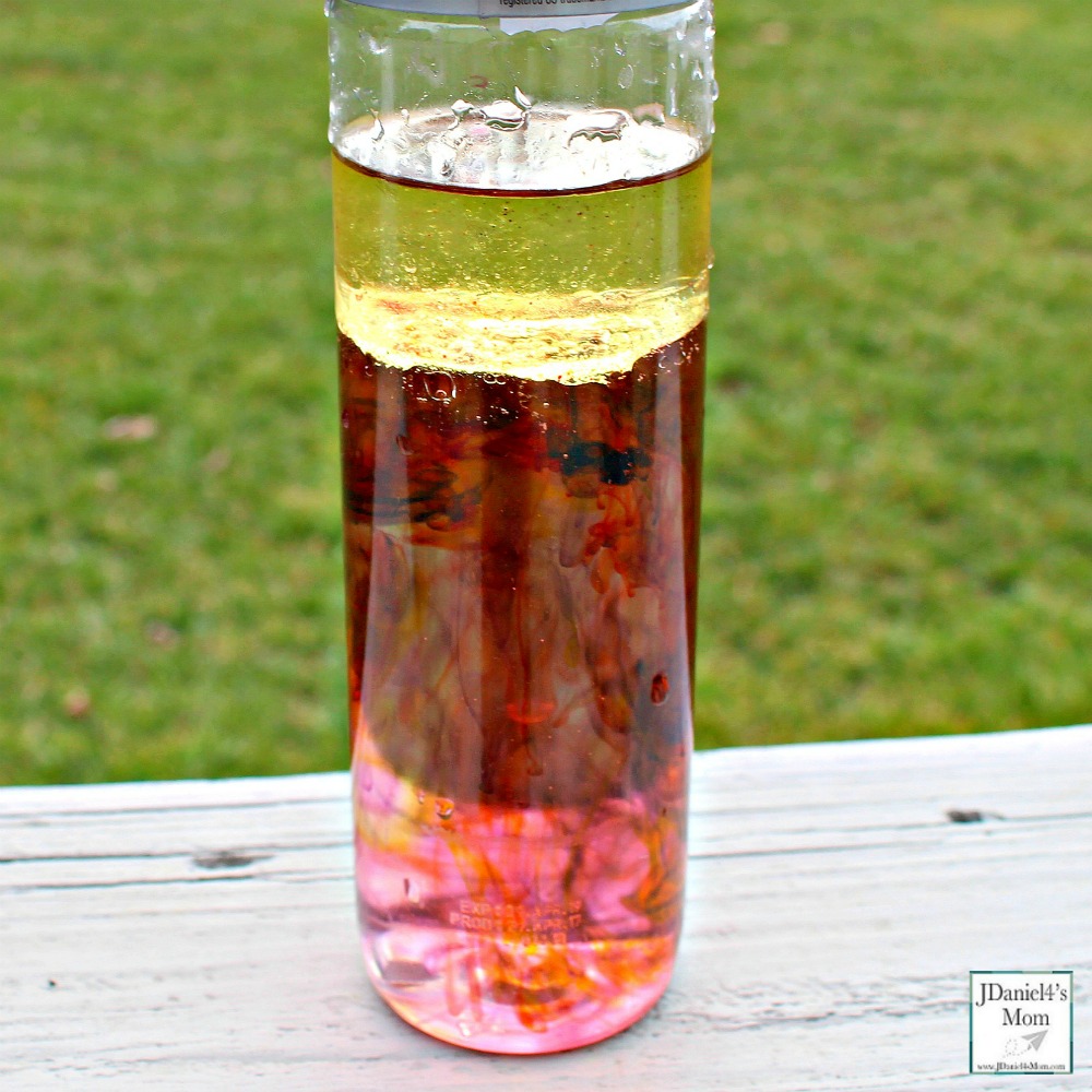Creating the Olympic Flame in a Bottle STEM Activity Full Flame