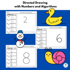 Directed Drawing with Numbers and Algorithms (1500 x 1500 px)