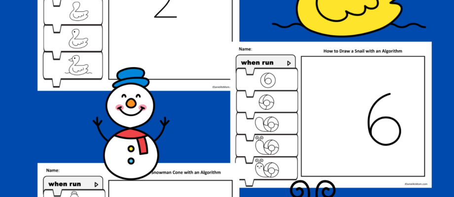 Directed Drawing with Numbers and Algorithms