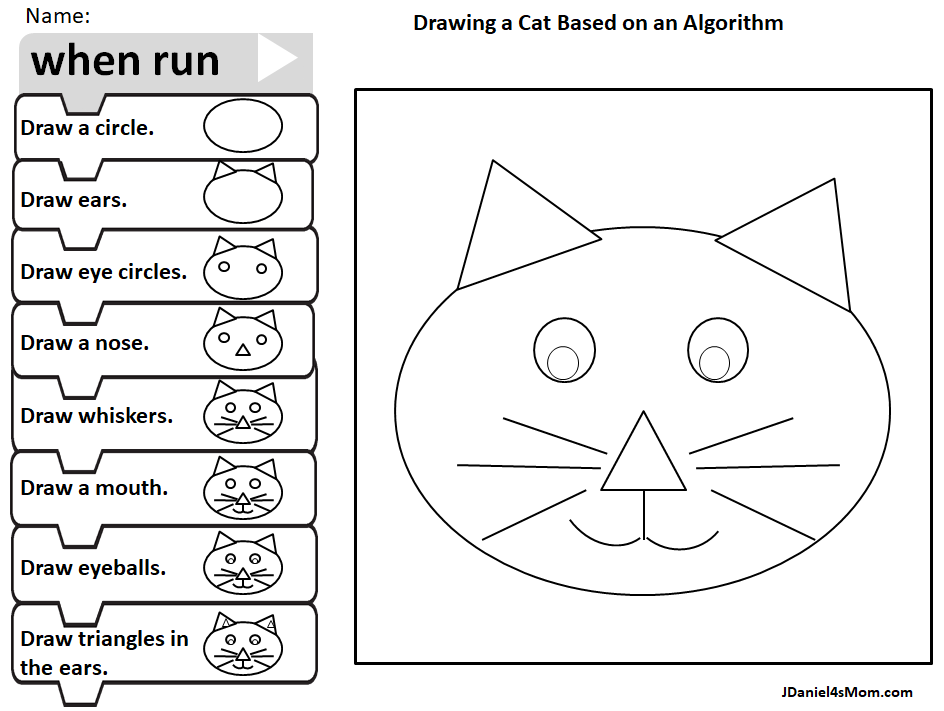 Drawing a Cat with an Algorithm- Completed Picture