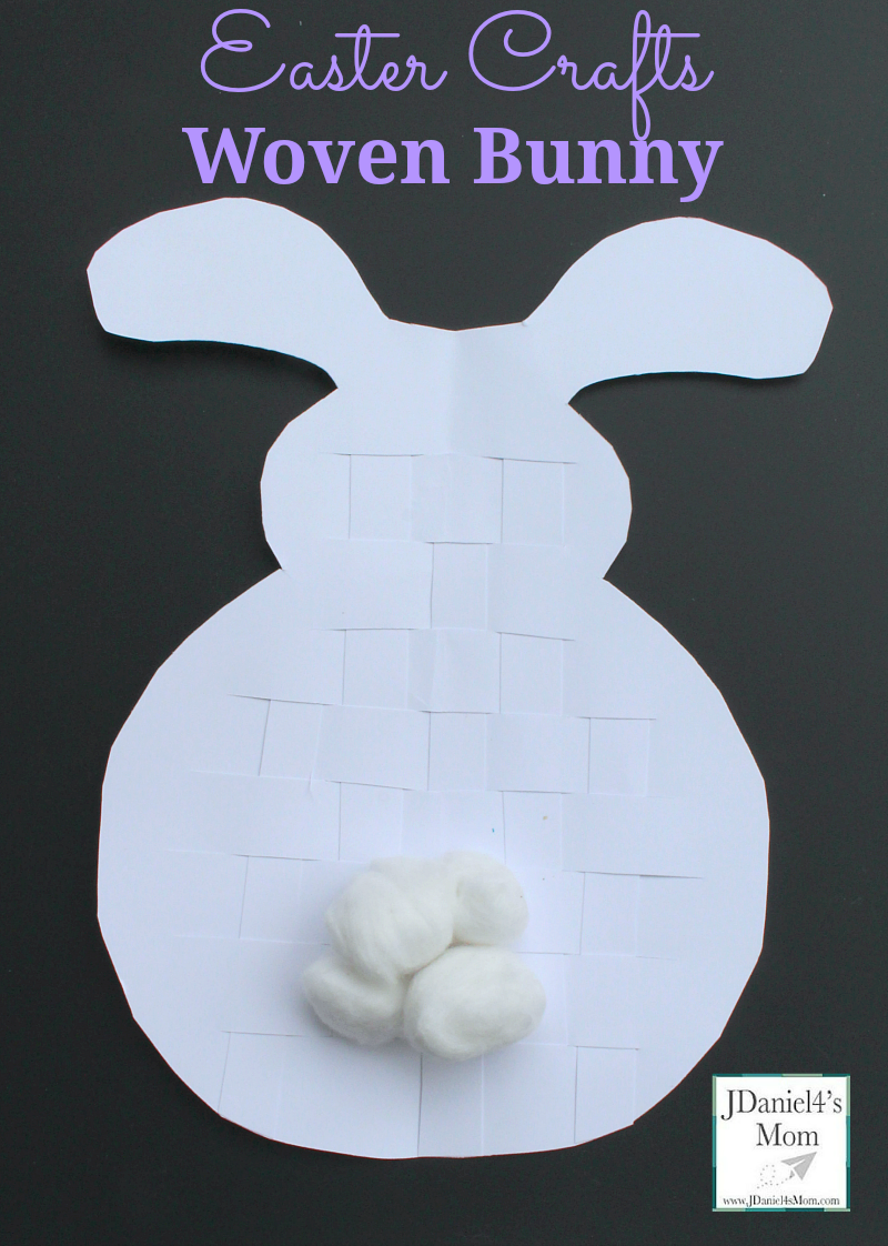 Easter Crafts Woven Bunny 