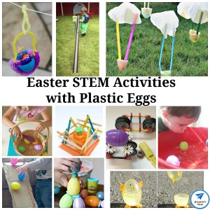 Easter STEM Activities with Plastic Eggs - JDaniel4s Mom