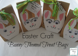 Easter Craft- Bunny Themed Treat Bag