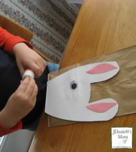 Easter Craft-Bunny Themed Treat Bag