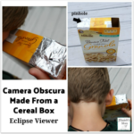 Eclipse Viewer - Camera Obscura Made from a Cereal Box : It is easy to put together.