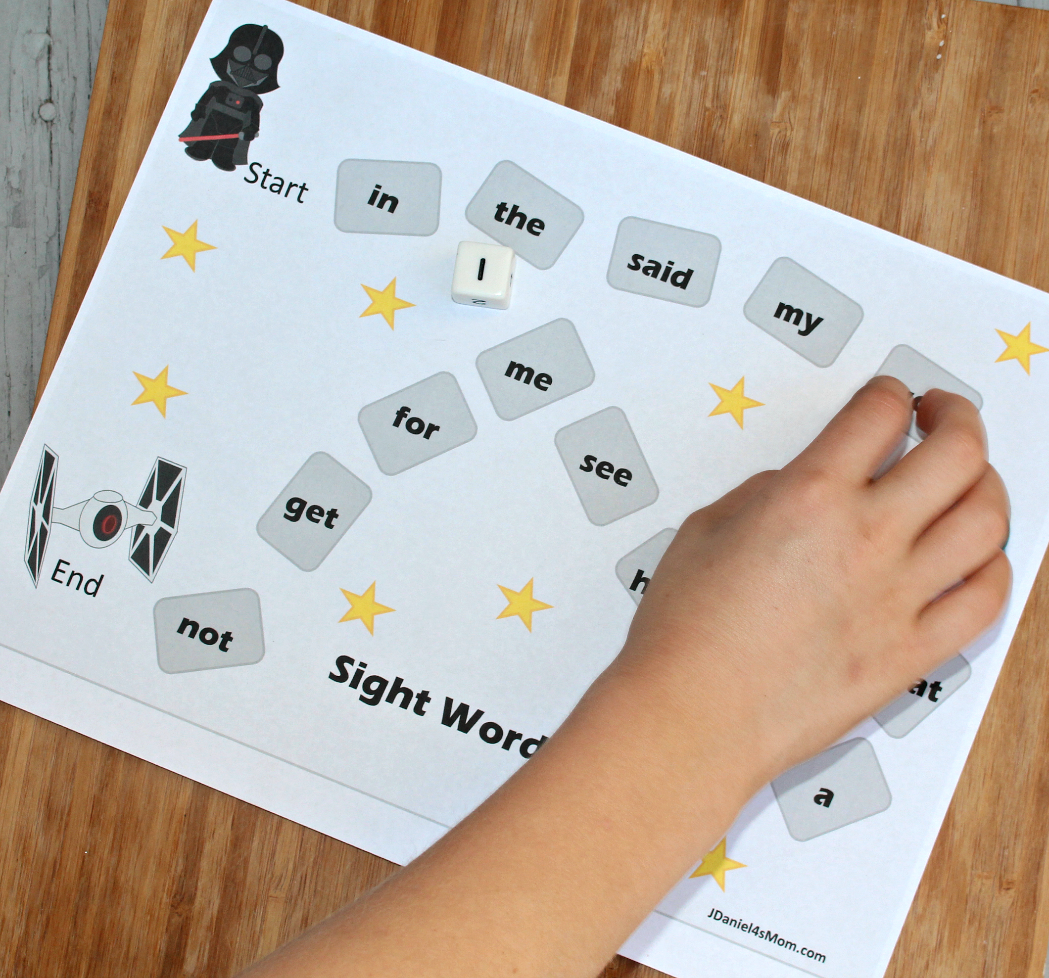 Editable Sight Word Games with a Star Wars Theme