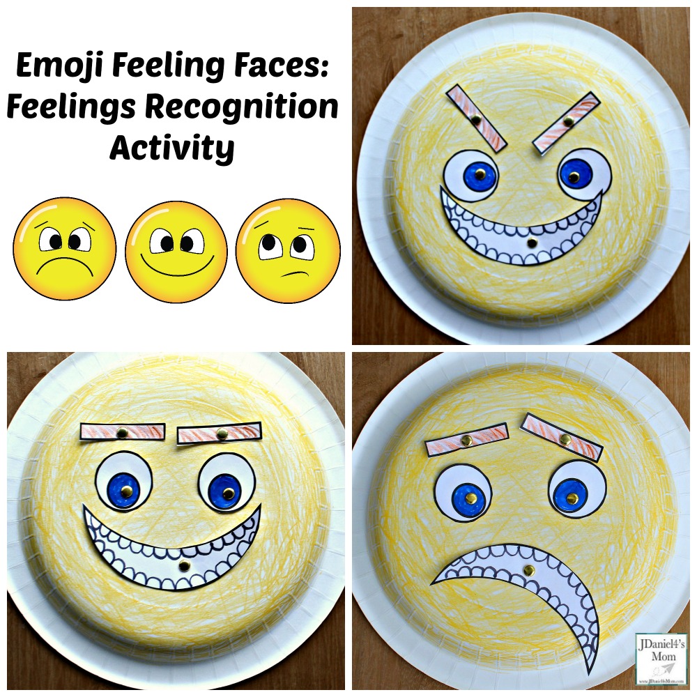 kids feeling faces printable