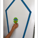 Fine Motor Skills Magnetic Astronaut and the Tape Rocket
