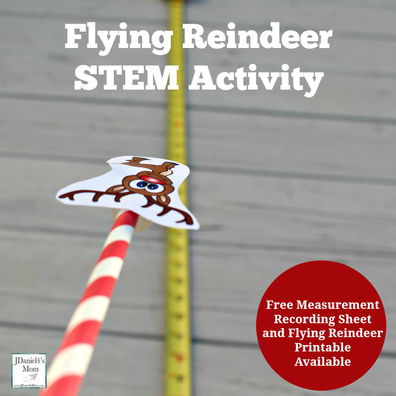 Flying Reindeer STEM Activity