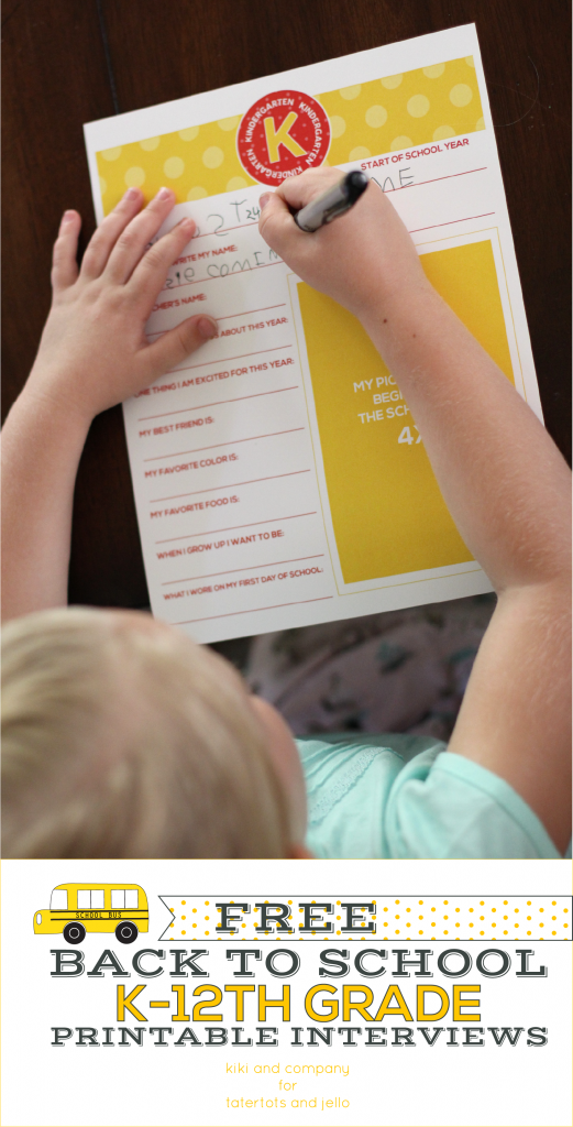 Make School Fun with Back to School Printables