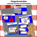 Gingerbread Man Learning Activities and Worksheets - JDaniel4s Mom
