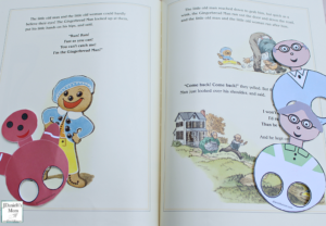 Gingerbread Man Story - Printable Finger Puppets