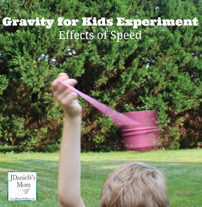 Simple Speed Experiments Gravity for Kids Experiment - Effects of Speed