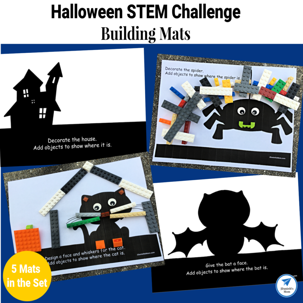 Halloween STEM Challenge Building Mats