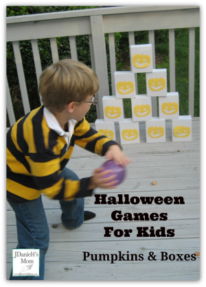 Halloween Games For Kids- Boxes And Pumpkins