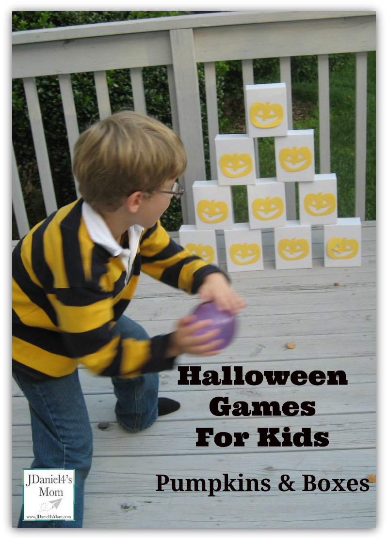 Halloween Games for Kids- Boxes and Pumpkins