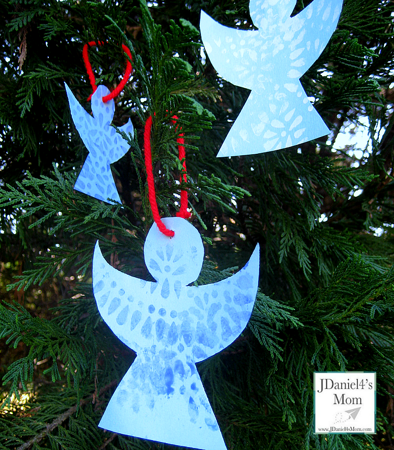 Christmas Ornaments- Painted Angels