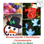 Homemade Christmas Ornaments for Kids to Make