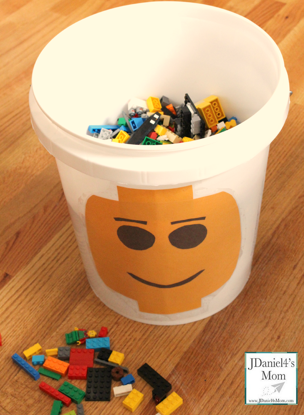 Lego discount storage bucket