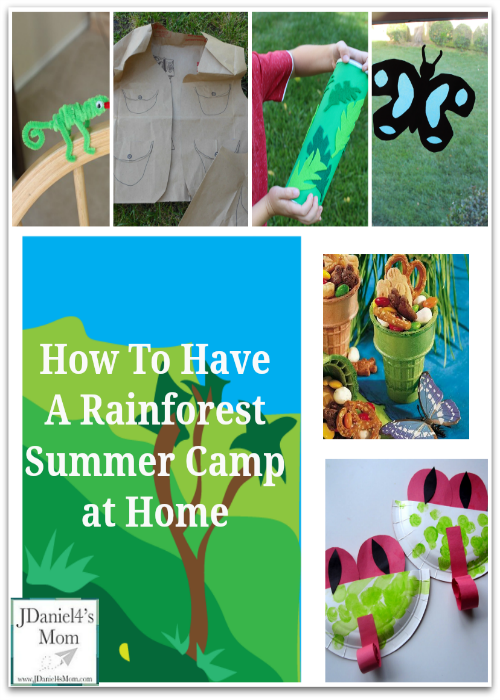 How to Have a Rainforest Summer Camp at Home