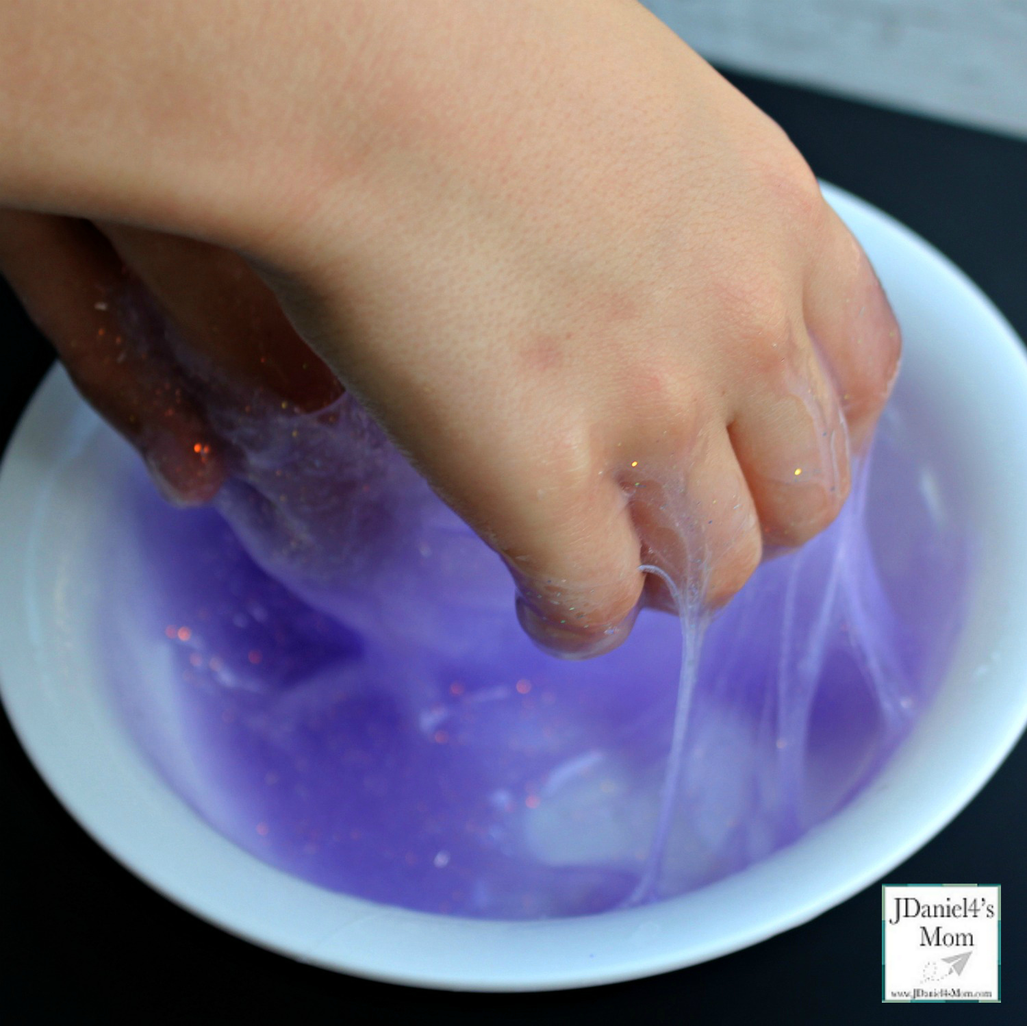 How to Make Slime with Saline Solution Coding Activity - Glittering Hands