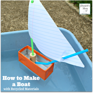 How to Make a Boat with Recycled Materials - JDaniel4s Mom