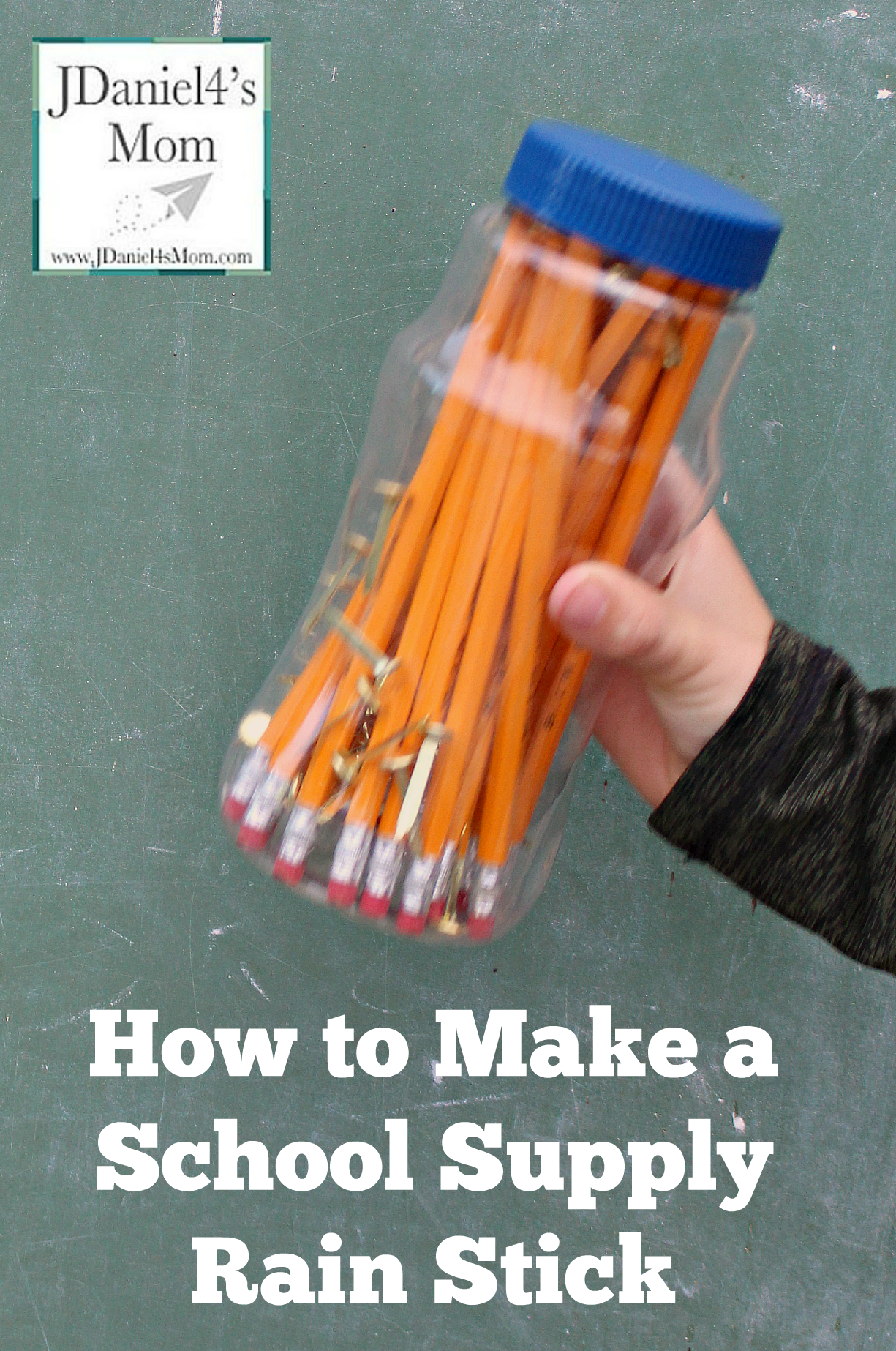 How to Make a School Supply Rain Stick